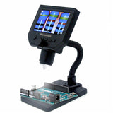G600 600X 3.6MP 8LED Portable LCD Digital Microscope 4.3" Electronic HD Video Microscopes Endoscope Magnifier Camera Drop ship