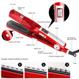 Steam Hair Straightener Professional Flat Iron Straightening Hair Styling Tools Steam Spray Hair Iron Hair Curler Straight Hair