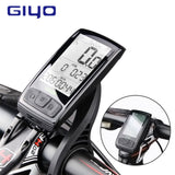 GIYO Bike Computer Backlight LCD Automatic Display Waterproof Wireless Bluetooth Bike Speedometer and Odometer
