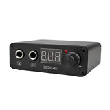 New!! YRYTAT Mini Tattoo Power Supply Professional Black Motor Power Supply For Rotary Tattoo Machine Gun Tool