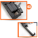 PINTUDY Power Tool Nail Gun Pneumatic V-NAILER Joining Gun Joiner Picture Frame Joiner V1015 Power Tool Accessories 2022 New