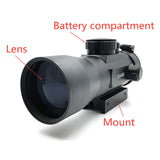 Outerdoor Hunting  3X44 Red Green Dot Sight Scope Tactical Optics Riflescope Fit 11/22mm Rail For Hunting Rifle Air Gun Scopes