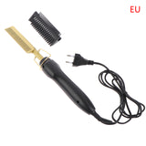 80W Comb Straightener  Electric Hair Straightener Hair Curler Wet Dry Use Hair Curler Flat Irons Hot Heating Comb For Hair