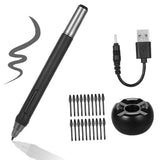 BOSTO Digital Pen 8192 Levels Pressure Battery-Free Stylus Pen with 20pcs Pen Nips Pen Holder for BOSTO BT-16HDT/BT-16HDK