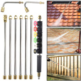 Pressure Washer Extension Wands - 120 Inch Power Washer Gutter Cleaning Tools, Telescoping Replacement Lance, Window Cleaner Noz