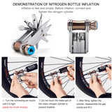 11 in 1 Bicycle Repairing Tools Set Tire Pry Bars Portable Cycling Multitool Wrench Screwdriver Hex Spoke MTB Mountain Bike