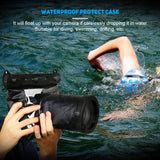 Camera Housing Case Dry Bag Pouch For Canon SLR DSLR Cameras Waterproof Housing Bags Free Shipping Camera Accessories