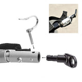 1 set of stable bicycle, connector portable outdoor accessories lamp corner connector hook, adapter, classic hook model
