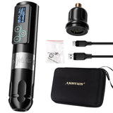 New ORIGIN AMBITION SOLDIER V2 Wireless Tattoo Machine Brushless Motor Rechargeable Battery Pen For Artist Body