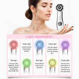 6in1 Face Massager EMS RF Infrared Multifunction Beauty Instrument Vibration Anti Aging Remover Wrinkle Firming Beauty Skincare