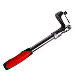 3/8 Inch Ratchet Wrench Extendable Ratchet Socket Wrench Long Handle Shaft Auto Tool Chrome Vanadium Steel 72 T
