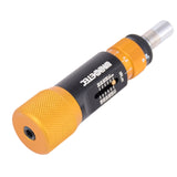 WISRETEC High Precision Adjustable Torque Screwdriver 0.05-0.6Nm Hex Hole Reach the Preset Value and Skid