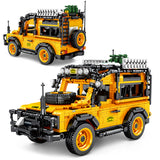 City High-Tech Off-Road Vehicle Defender Model Assemblage Building Blocks Creativity MOC SUV Brick Toys For Boys Birthday Gifts