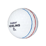 7pcs/lot Golf Balls Two Layer Mix Colors Game Balls Three Layers 3 line Super Long Distance