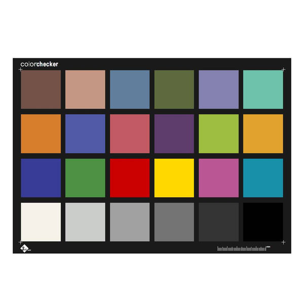Color Rendeition Chart GOYOJO Colorchecker Ye0188 24 Color Rendition Chart Similar To X-rite ...