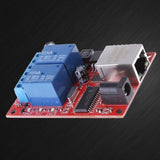 F19E LAN Ethernet 2 Way Relay Board Delay Switch TCP/UDP Controller Module WEB Server Great Value