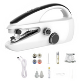 Mini Sewing Machine Handheld with Crafting Mending Machine 2 Speed Single Thread Stitching Electric Sewing Small Gadget