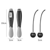 Cordless Jump Ropes Weight Loss Skip Rope ABS Smart Digital Jump Ropes Men Women Fitness Body Building Exercise Jumping Rope
