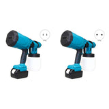 Paint Sprayer 800ML High-Power Household Electric Sprayer, Used For Painting Car Furniture Wall Wood Products