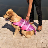 Dog harness life jacket dog swim vest for small medium large dog Husky pit bull safety comfortable XS/S/M/L/XL Swimsuit dog