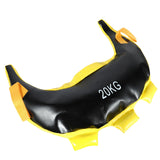 2X Weight Lifting Boxing Bag Bulgarian Power Bag Strength Exercise Sandbag Fitness Boxing Training Sand Bag Yellow &amp; Red