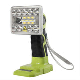 Cordless LED Work Light Flashlight Spotlight for Ryobi 18V Battery Green 3/5/8/9 inch 9W 18W  30W 40W 6000-6500k