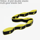 Multi-functional Dance Yoga Auxiliary Stretching Belt Adult Latin Training Elastic Bands Beginner Pilates Yoga Resistance Band