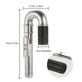 Flute Curved Head Joint Musical Instrument Accessories Headjoints Replacement Part for Flute Parts