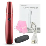 Electric Foot Callus Remover with Coarse Rollers USB Charge Foot Scraper Manicure Scraper for Callus and Dead Skin Removal
