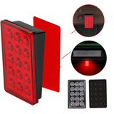 12V LED Car Motorcycle brake Light 5W Rear Tail Light Reverse Safety Lamp Auto Warning Reverse Stop Safety Lamps Brake Light