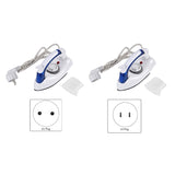 Mini Electric Folding Travel Glide Steam Iron 500W,Small Lightweight Clothes Compact Portable Handheld Ironing
