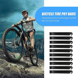 Hot Sale Bicycle Tire Pry Bars Classic Delicate 10pcs/lot Bicycle Tyre Crow Bar Repair Tool Mountain Bike Tyre Levers Pry Bar