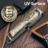 2021 New Hair Trimmer For Man USB Rechargeable  LCD Hair Clipper Barber Shop Men's Shaver Trimmer Beard Hair Cutting Machine