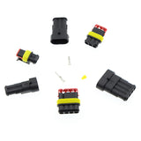15PCS Waterproof Connector 2P3P4P 5 Each