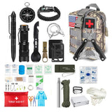 Outdoor Survival Gear First Aid Kit Emergency Kits Trauma Bag Military Full Set Tactical Molle Camping Hiking IFAK Adventures