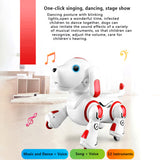 2.4GHz Remote Control Robot Dog  Intelligent Smart Interactive Singing Dancing Programmable Puppy Toys Children Birthday Gift
