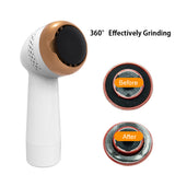 Electric Foot Grinder Vacuum Portable Feet File Pedicure Tool Massage Function Foot Scrubber Callus Remover for Cracked Dry Skin