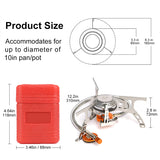 Outdoor Gas Stove Camping Gas burner Folding Electronic Stove Portable Foldable Split Stoves gas camping alcohol tent stove