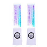 2022.NEW 1Pcs LED Light Musical Water Dancing Fountain Speaker Subwoofer HIFI 3D Computer Music Stereo Surround Support Player