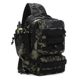 Fishing Tackle Backpack Storage Bag Outdoor Shoulder Backpack Water-Resistant Fishing Gear Bag Cross Body Sling Bag fishing bag