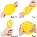 Push Bubble Sensory Toy Autism Needs Squishy Reliever Toys Adult Child Funny Anti Stress Fidget Reliver Stress Antistress Pack