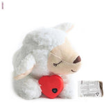 Heartbeat Dog Toy for Separation Anxiety Sleep Aid Soft Plush Sleeping Buddy Dogs Hippopotamus Stress Relief for Barking