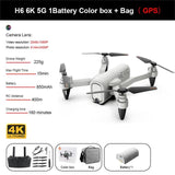 New 2021 H6 drone 4K HD camera Remote control foldable height keeping drone RC Quadcopter WiFi 1080p real-time transmission