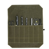 2023 New Chef Knife Bag Portable Multifunctional Roll Bag Carry Case Bag Kitchen Cooking Portable Durable Storage Pockets