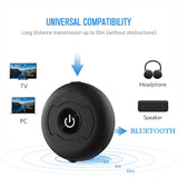 Multipoint Bluetooth-compatible 4.0 Audio Transmitter 2-in-1 Wireless Tv Projector Audio Adapter 2 Earphones Connections