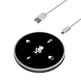 Omnidirectional microphone Y02 video conference interface microphone built-in speaker USB computer game notebook recording