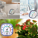 Wang Hang Analog Indoor Outdoor Thermometer Hygrometer Humidity Gauge Temperature Monitor Hanging &amp; Stand No battery needed