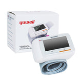 Yuwell Mini Wrist Blood Pressure Meter Digital LCD Wrist Cuff Heart Rate Monitors Medical Equipment Blood Pressure Monitor 8900A