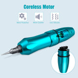 Rocket Tattoo Machine Pen Wireless Tattoo Rotary Machine Power Supply Rotary Tattoo Machine Set with Cartridge Tattoo Machine