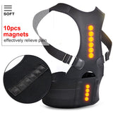 Health Care Back Orthopedic Spine Brace Belt Magnetic Therapy Posture Corrector Corrective Corset Lumbar Support Straight Belt